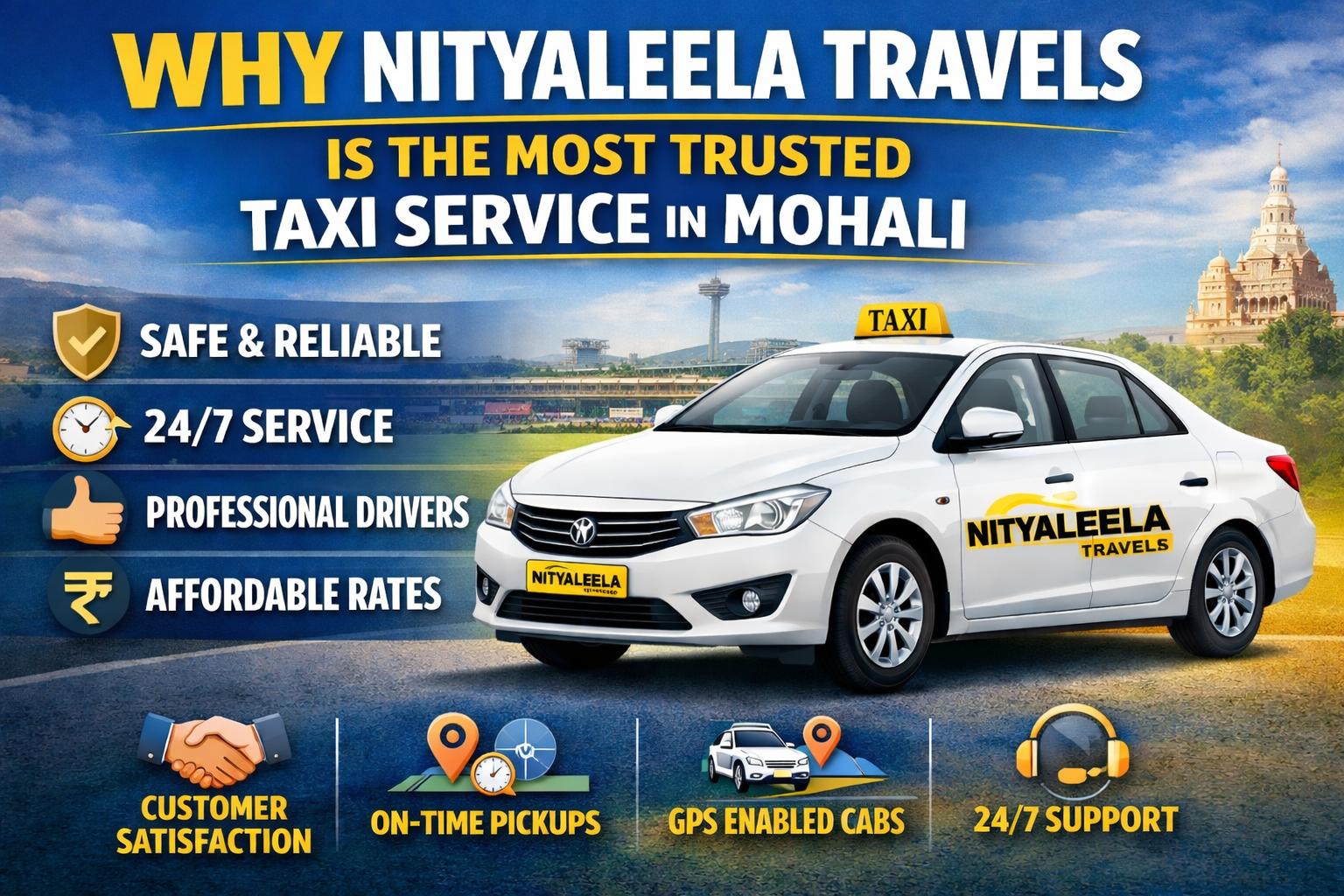 Trusted Taxi Service in Mohali