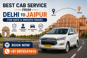 Cab Service from Delhi to Jaipur
