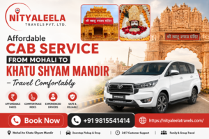 Mohali to Khatu Shyam Mandir